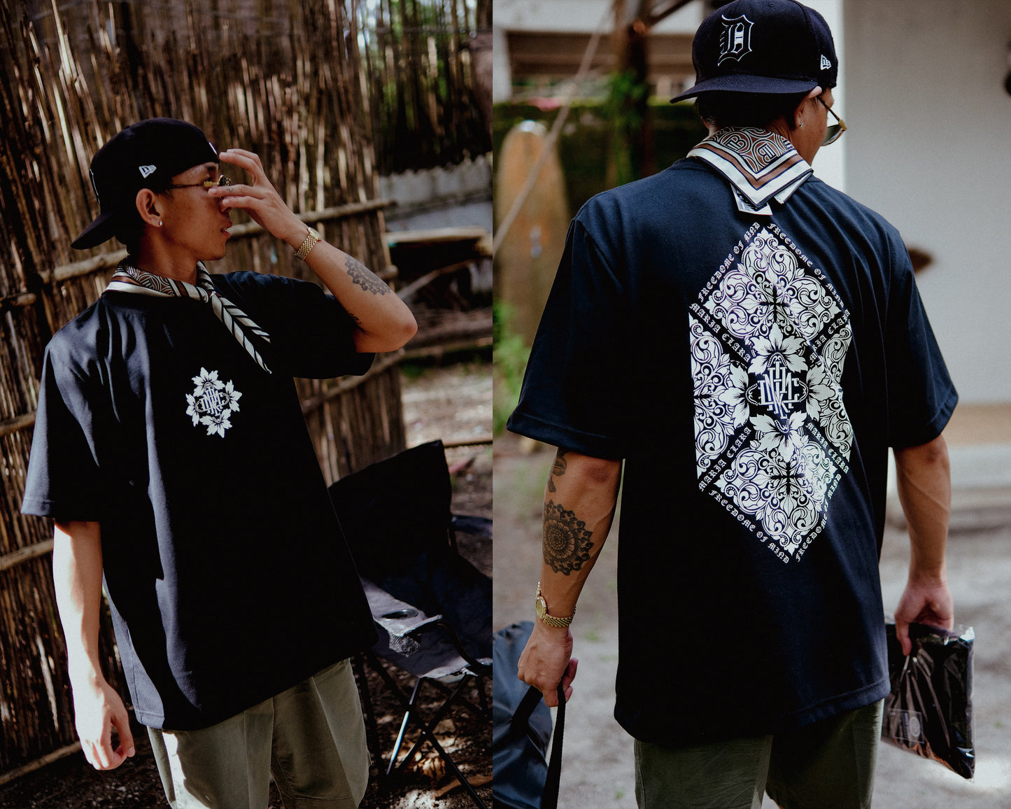 IMPERIAL BLACK TEE